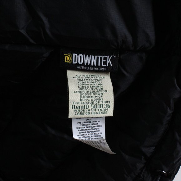 LL BEAN Downtek Down Puffer Winter Jacket Size M - Picture 9 of 10